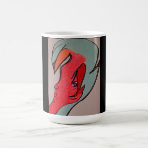 Einzigartiger Original-Charakter-Kunstbecher Kaffeetasse