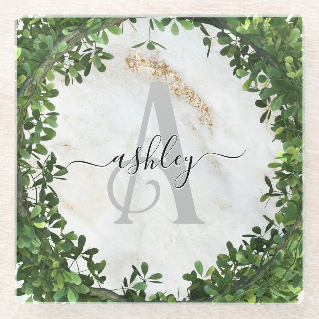 Einzigartiger Personalisierter Schlüsselanhänger m Glasuntersetzer (Vorderseite)