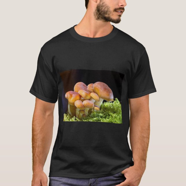 Einzigartiger Pilz-Art-Prin T-Shirt (Vorderseite)