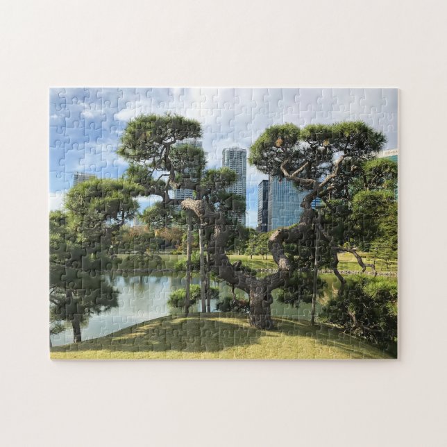 Einzigartiger Pinienbaum Puzzle (Horizontal)