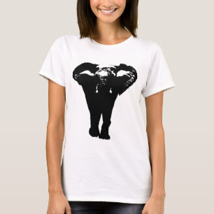 Einzigartiger Pop Art Elephant T-Shirt