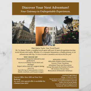 Einzigartiger Reiseagent  Flyer