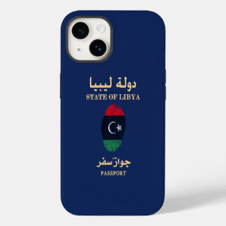 Einzigartiger Reisepass Print Souvenir iPhone 14 Hülle