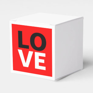 Einzigartiger roter Hintergrund Liebesromanze Geschenkschachtel