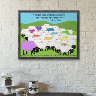 Einzigartiger Schafhirte Poster
