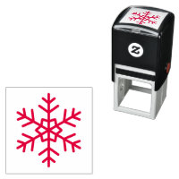 Einzigartiger Schneeflocken-Stempel