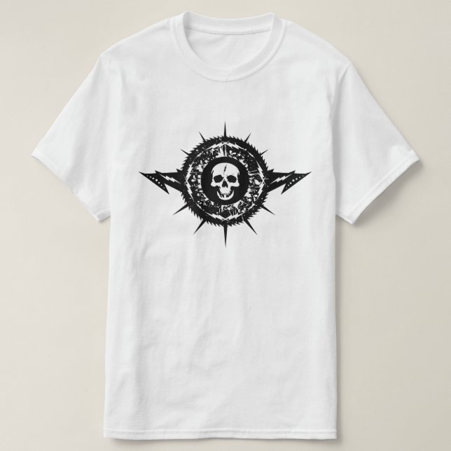 Einzigartiger Spritzer für Coole Rock Heavy Metal  T-Shirt (Design vorne)