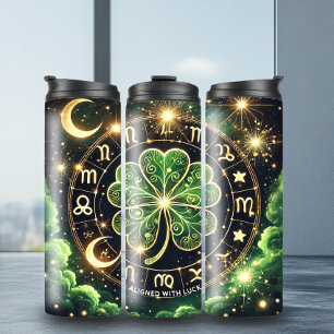 Einzigartiger St. Patrick's Cosmicore Tumbler Thermosbecher