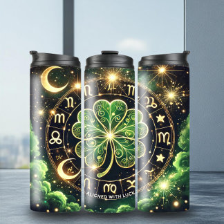 Einzigartiger St. Patrick's Cosmicore Tumbler Thermosbecher