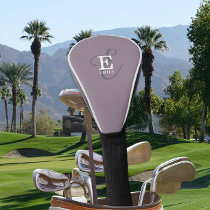 Einzigartiger Stilname und Monogramm-Typografie Li Golf Headcover