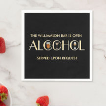 Einzigartiger, stilvoller Bierwein Martini Name