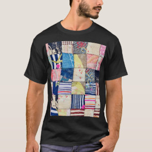 Einzigartiger Stoff: Handgefertigte Bangkok-Decken T-Shirt