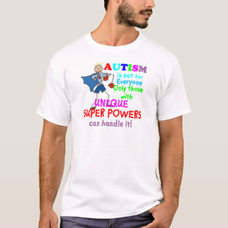 Einzigartiger SuperPower-Autismus T-Shirt