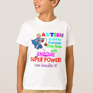 Einzigartiger SuperPower-Autismus T-Shirt