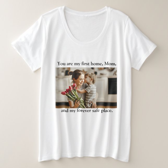 Einzigartiger T - Shirt zum Muttertag (Design vorne)