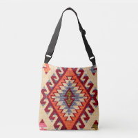 Einzigartiger türkischer Beige Kilim-Teppich