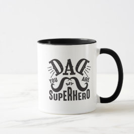 Einzigartiger Vater des Vaters: Du bist mein Super Tasse