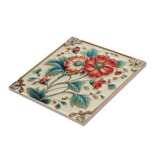 Einzigartiger Vintage-Cottagecore-Farmhouse-Dekor Fliese