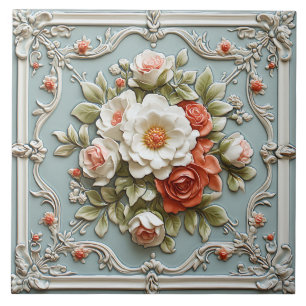 Einzigartiger Vintage-Cottagecore-Farmhouse-Dekor Fliese