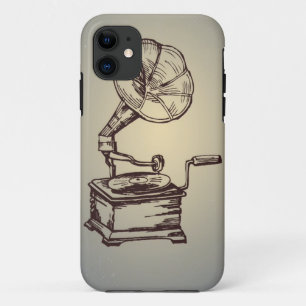 Einzigartiger Vintager Tonträger. Retro Style Gram Case-Mate iPhone Hülle