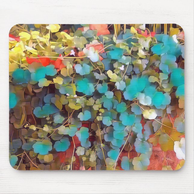 Einzigartiger Waldboden färbt Mausunterlage Mousepad (Vorne)