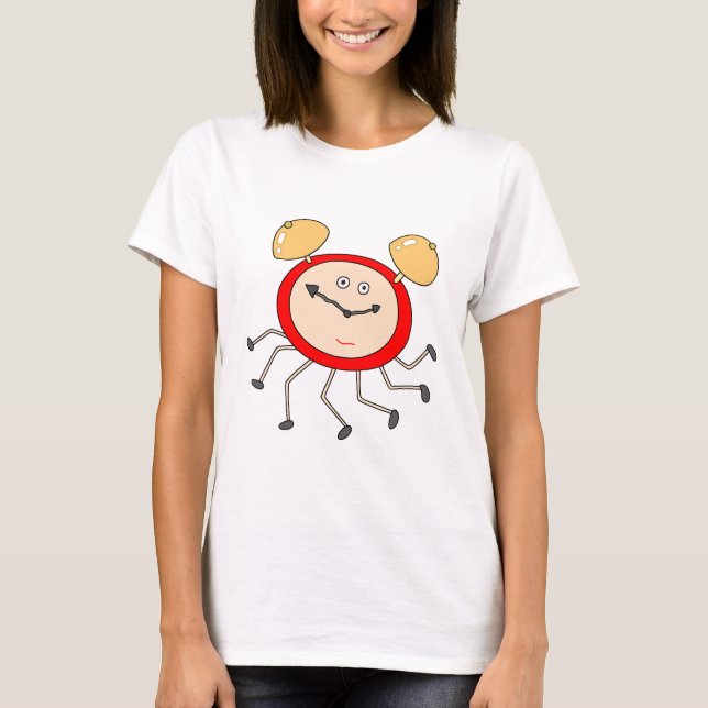 Einzigartiger Wecker. T-Shirt (Vorderseite)