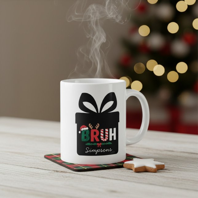 Einzigartiger Weihnachtskaffeebecher einfach lusti Jumbo-Tasse (Von Creator hochgeladen)