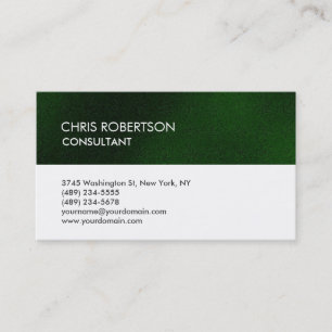 Einzigartiger weißer Streifen attraktiv Visitenkarte