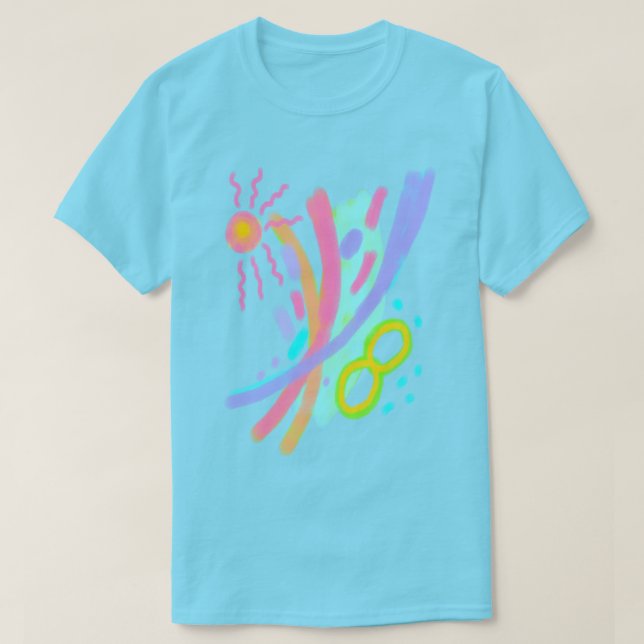 Einzigartiges Abstract Art T-Shirt (Design vorne)