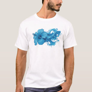 Einzigartiges ABSTRACT FLOWER 10 Grafik-T-Shirt-De T-Shirt