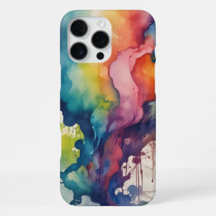 Einzigartiges Aquarell-Design – Perfekt für Kunstl iPhone 16 Pro Max Hülle