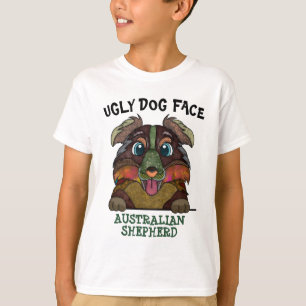 Einzigartiges australisches Schäfergesicht T-Shirt