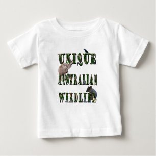 Einzigartiges australisches Wildlife Picture-Logo, Baby T-shirt