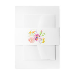 Einzigartiges Bauchband-Design Einladungsbanderole