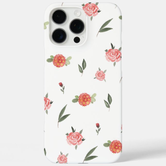 Einzigartiges benutzerdefiniertes Blumenfoto Case-Mate iPhone Hülle (Rückseite)