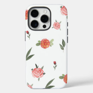 Einzigartiges benutzerdefiniertes Blumenfoto iPhone 16 Pro Hülle