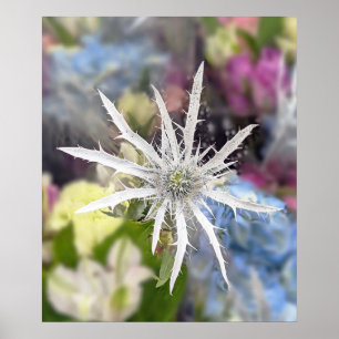 Einzigartiges Blume-Poster Poster