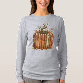 Einzigartiges Buchpumpenleser Autumn Long Sleeve T T-Shirt