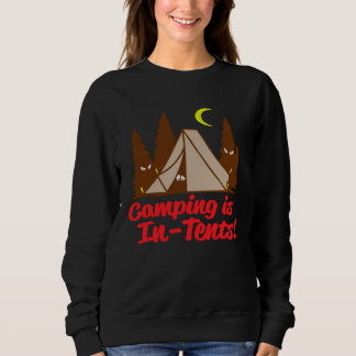 Einzigartiges Camping Sweatshirt