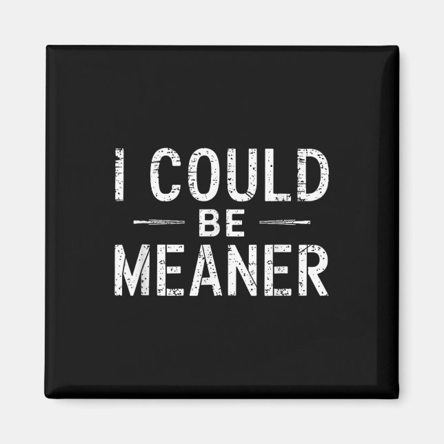 Einzigartiges Design, das ich für Männer Gemeiner  Magnet (Vorne)