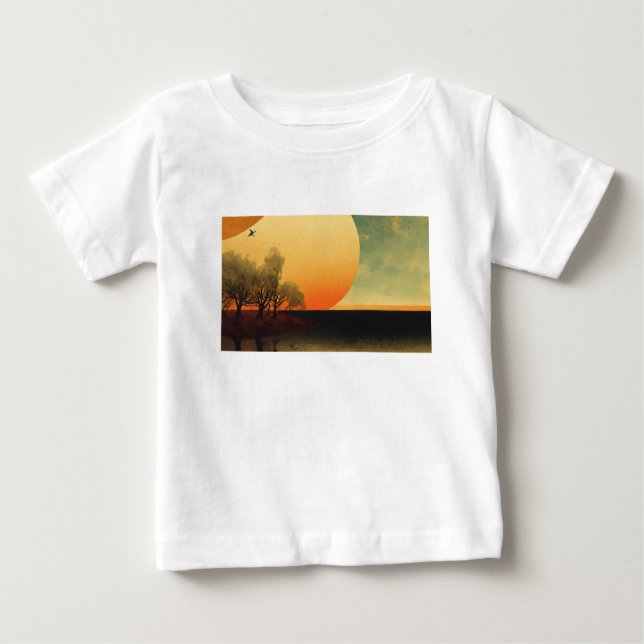 Einzigartiges Design für ein trendiges Aussehen Baby T-shirt (Vorderseite)