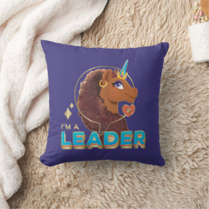 Einzigartiges Design "I m a Leader" Kissen