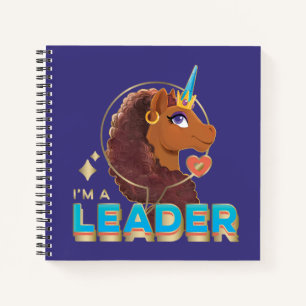 Einzigartiges Design "I m a Leader" Notizbuch