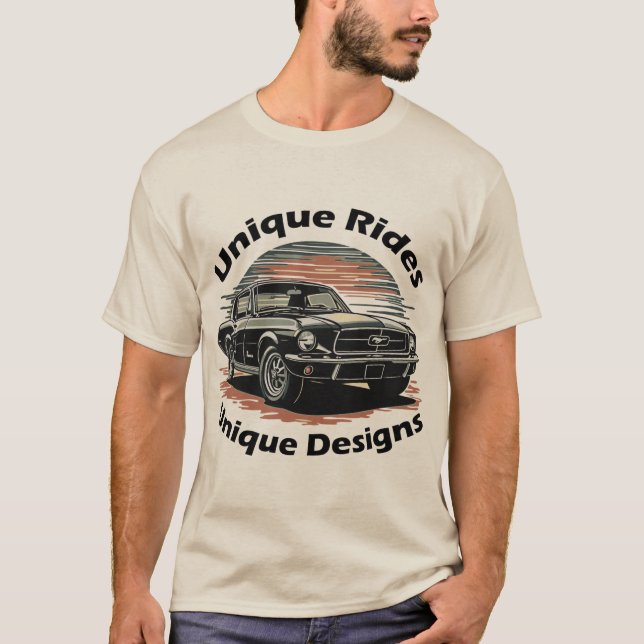 Einzigartiges Design T-Shirt (Vorderseite)