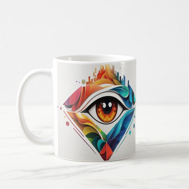 Einzigartiges Diverse Vision 2 Kaffeetasse (Links)