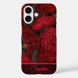 Einzigartiges Einzugsgeschenk Nelke Name iPhone 16 Hülle