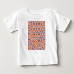 Einzigartiges, elegantes Herz-Gemustertes Kunstwer Baby T-shirt