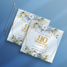 Einzigartiges Elegantes Skript Dusty Blue 90. Gebu
