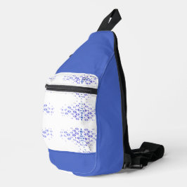 Einzigartiges farbenfrohes Dreiecksmuster und Zita Crossbody Bag