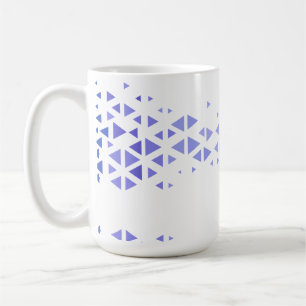 Einzigartiges farbenfrohes Dreiecksmuster und Zita Kaffeetasse